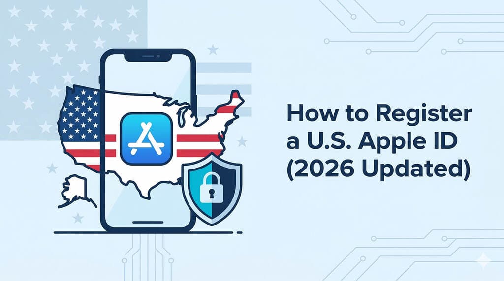 How to Create a US Apple ID (2026 Guide — No Credit Card Required)